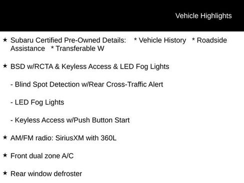 Certified 2025 Subaru Legacy Premium image 10