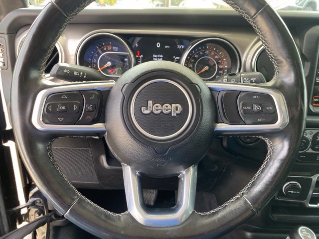 Used 2021 Jeep Wrangler Unlimited Sahara w/ Uconnect 4C Nav & Sound Group AWD/4WD image 16