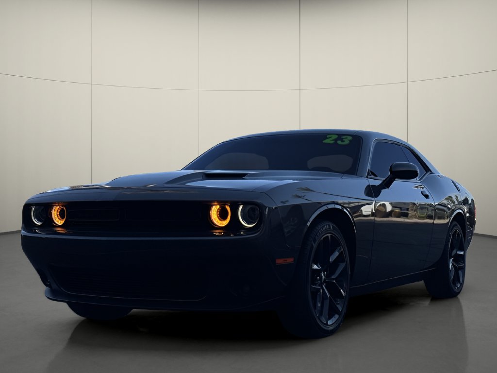 Used 2023 Dodge Challenger SXT w/ Blacktop Package RWD image 3