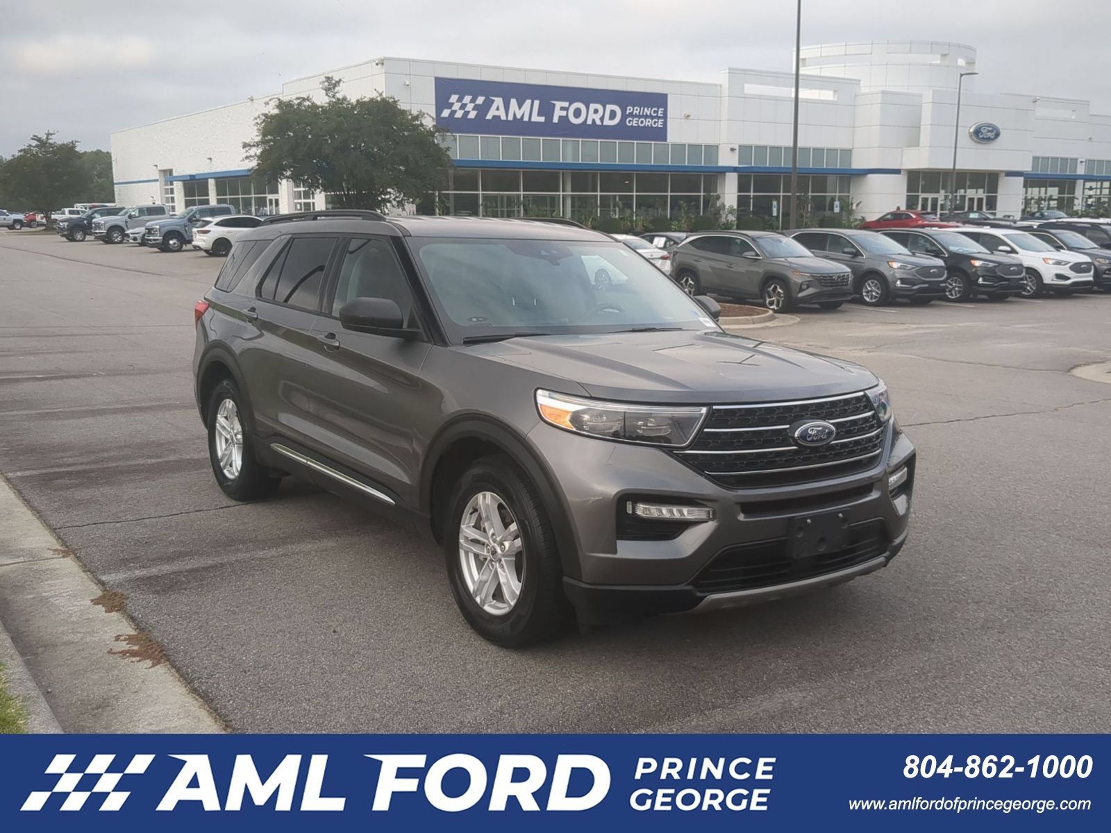 Used 2022 Ford Explorer XLT w/ Equipment Group 202A RWD image 1