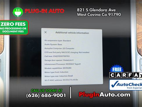 Used 2016 Tesla Model X 75D AWD/4WD image 36