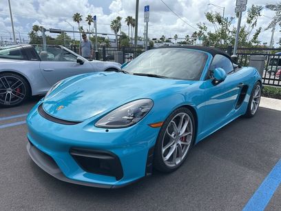 Used 2021 Porsche 718 Boxster Spyder