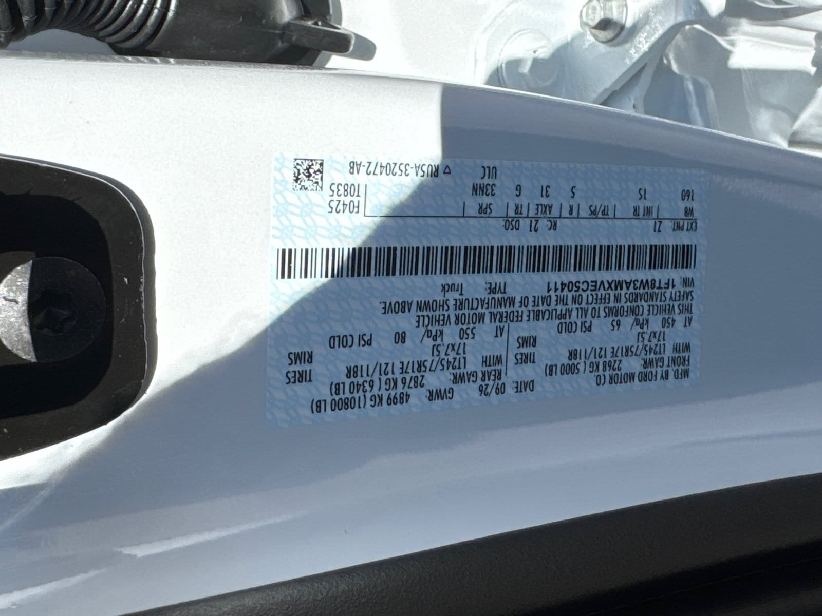 New 2027 Ford F350 XL w/ Camper Package RWD image 34