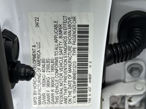 Used 2022 Honda Insight Touring image 50