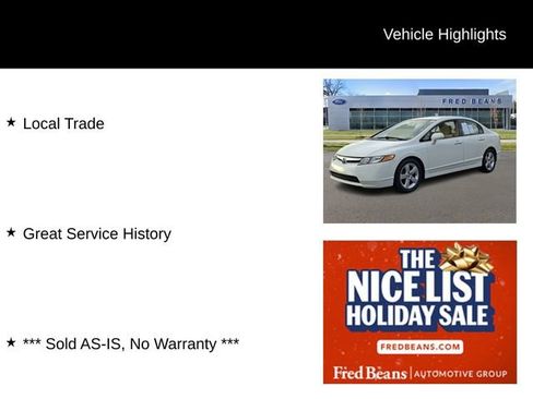 Used 2008 Honda Civic EX image 3