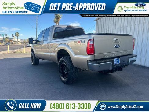 Used 2011 Ford F350 Lariat w/ Lariat Ultimate Pkg AWD/4WD image 8