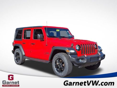 Used 2020 Jeep Wrangler Unlimited Sport image 1