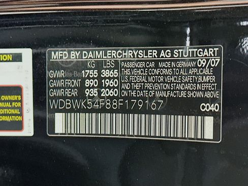 Used 2008 Mercedes-Benz SLK 280 image 12