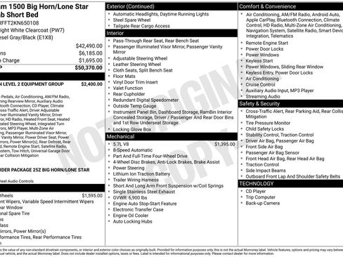 Used 2019 RAM 1500 Big Horn AWD/4WD image 44