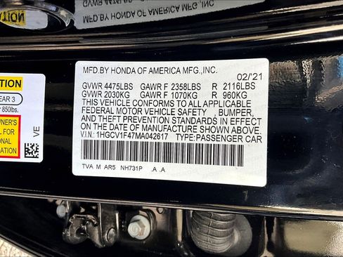 Used 2021 Honda Accord Sport Special Edition image 11