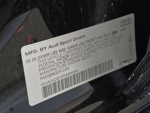 Used 2024 Audi RS 3 AWD/4WD image 37