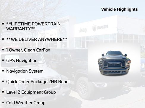 Used 2024 RAM 2500 Rebel w/ Level 2 Equipment Group AWD/4WD image 5