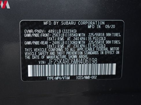 Used 2021 Subaru Forester Sport w/ Popular Package #2 AWD/4WD image 34