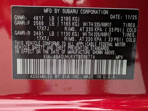 New 2026 Subaru Crosstrek 2.5i Wilderness image 18