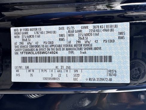 Used 2025 Ford F150 Lightning Flash AWD/4WD image 50