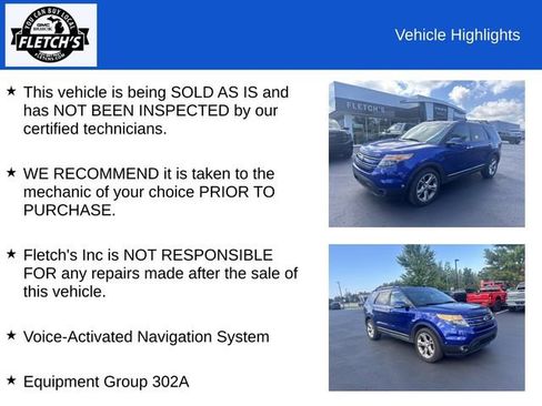Used 2014 Ford Explorer Limited w/ Equipment Group 302A AWD/4WD image 2
