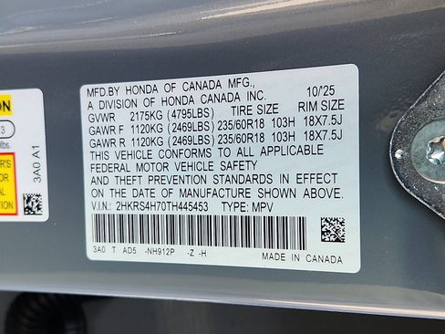 New 2026 Honda CR-V EX-L image 18