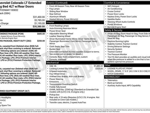 Used 2021 Chevrolet Colorado LT w/ LT Convenience Package image 30