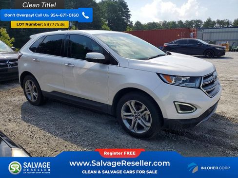 Used 2018 Ford Edge Titanium w/ Technology Package FWD image 5
