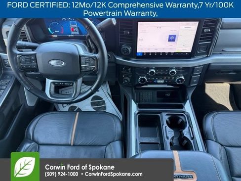 Certified 2024 Ford F350 Platinum AWD/4WD image 4