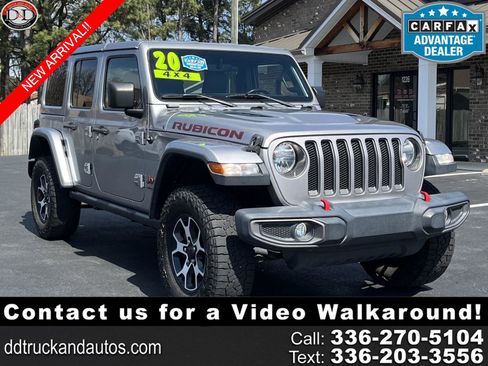 Used 2020 Jeep Wrangler Unlimited Rubicon image 1