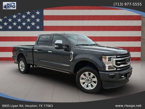 Used 2021 Ford F250 Platinum w/ FX4 Off-Road Package AWD/4WD image 1