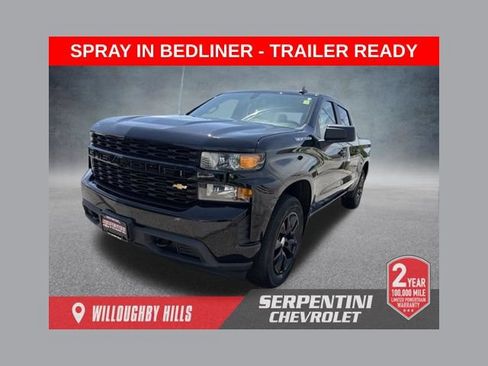 Used 2020 Chevrolet Silverado 1500 Custom w/ Custom Convenience Package AWD/4WD image 1
