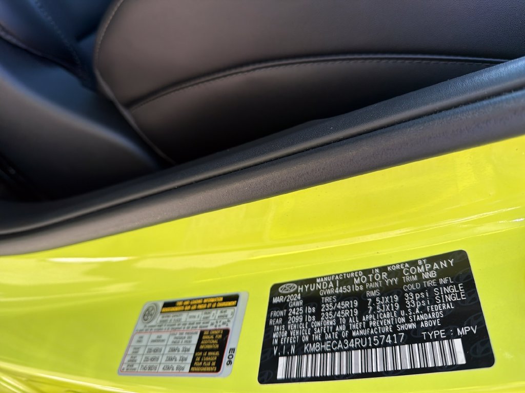 Certified 2024 Hyundai Kona Limited AWD/4WD image 29