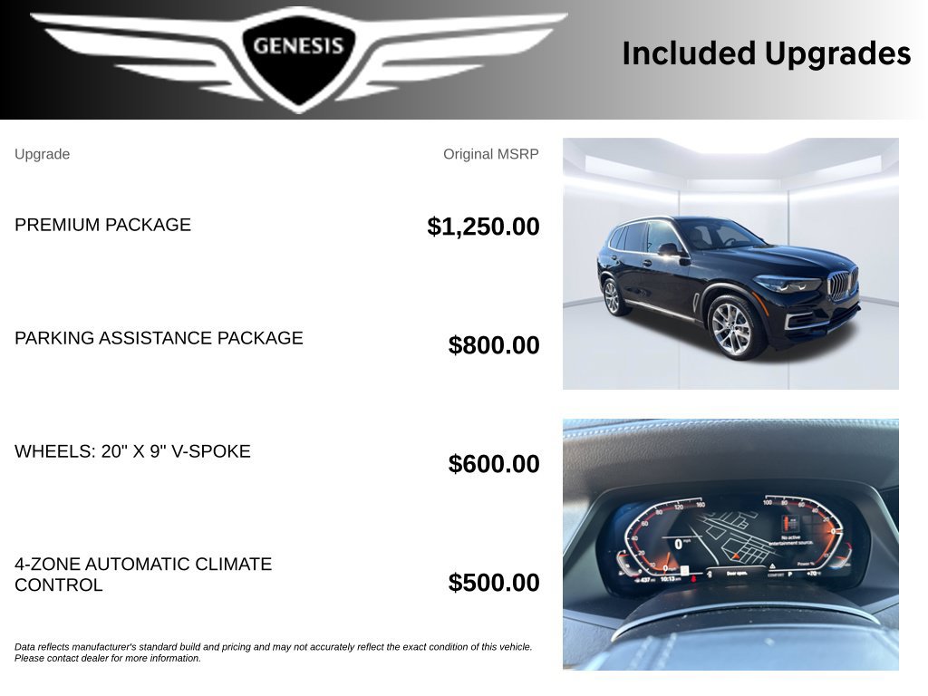 Used 2022 BMW X5 xDrive40i w/ Premium Package AWD/4WD image 12
