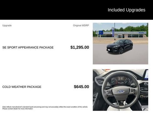 Used 2021 Ford Escape SE w/ SE Sport Appearance Package image 8