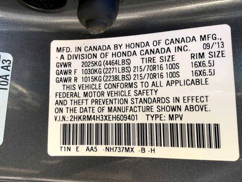 Used 2014 Honda CR-V LX image 32