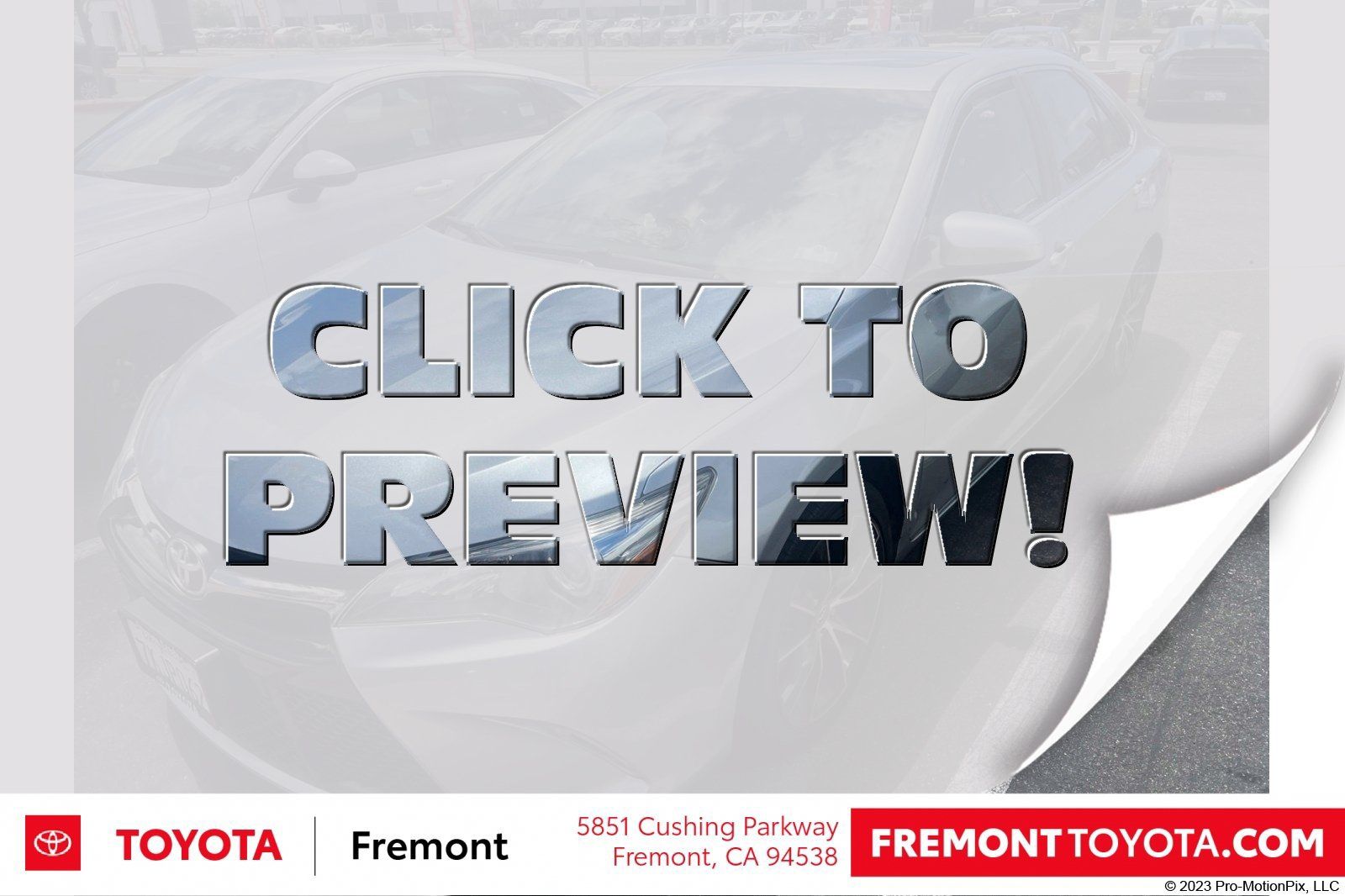 Used 2015 Toyota Camry XSE w/ Moonroof Package FWD image 1