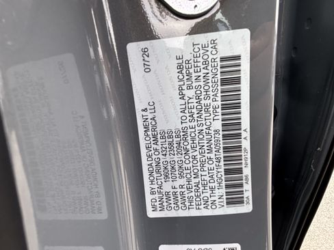Used 2026 Honda Accord SE image 30