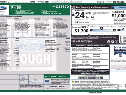 Used 2021 Ford F150 Lariat w/ Equipment Group 502A High