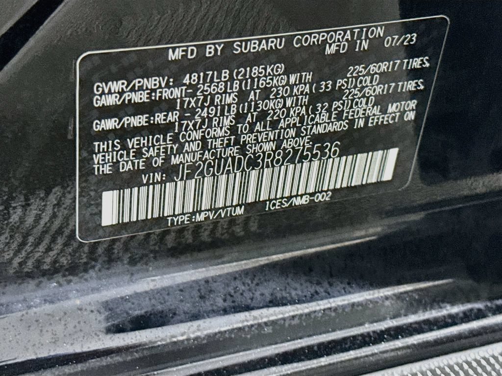 Used 2024 Subaru Crosstrek 2.0i Premium AWD/4WD image 35