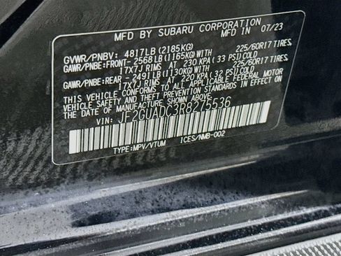 Certified 2024 Subaru Crosstrek 2.0i Premium AWD/4WD image 35