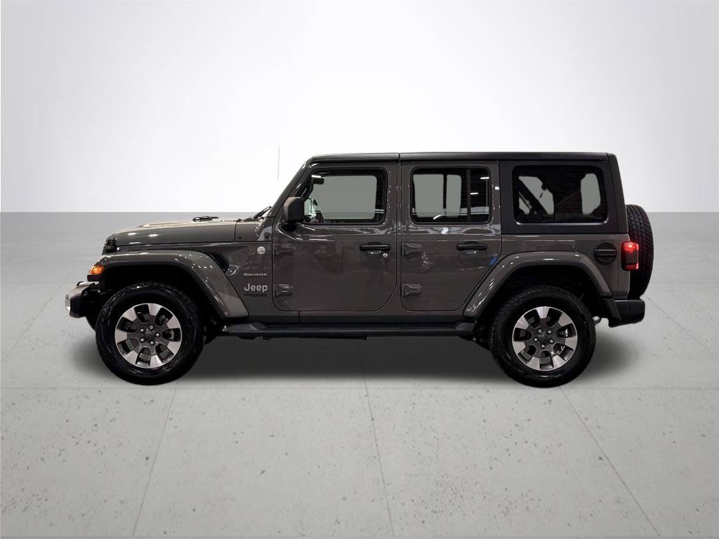 Used 2021 Jeep Wrangler Unlimited Sahara w/ Uconnect 4C Nav & Sound Group AWD/4WD image 15