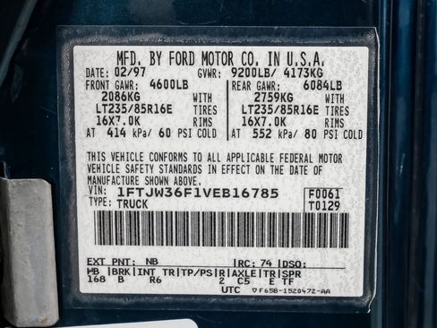 Used 1997 Ford F350 XLT image 54