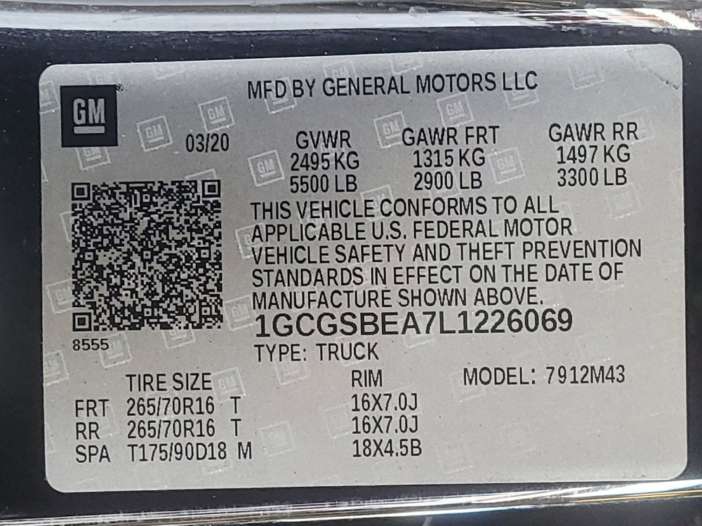 Used 2020 Chevrolet Colorado W/T RWD image 33