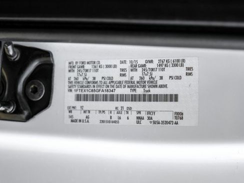 Used 2016 Ford F150 XL w/ Equipment Group 101A Mid image 57