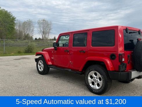 Used 2013 Jeep Wrangler Unlimited Sahara w/ Connectivity Group AWD/4WD image 3