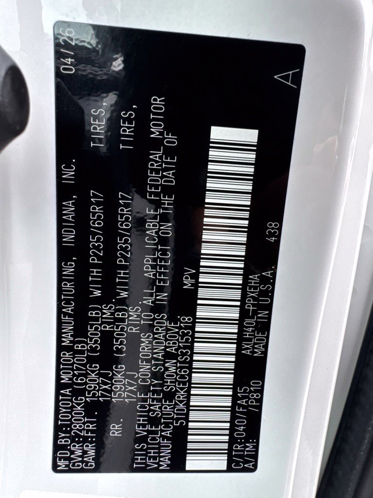 Used 2026 Toyota Sienna LE FWD image 11
