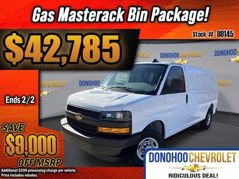 New 2025 Chevrolet Express 2500 w/ Driver Convenience Package image 1