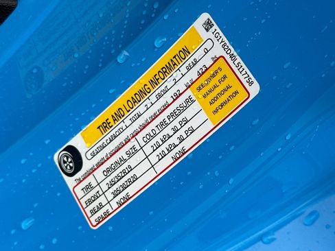 Used 2020 Chevrolet Corvette Stingray Premium Cpe w/ 3LT Preferred Equipment Group image 51