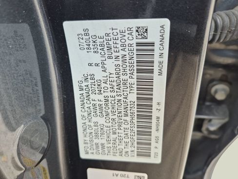 Used 2023 Honda Civic Sport image 23