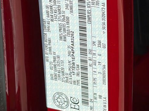 Used 2023 Ford F150 Lariat w/ Equipment Group 502A High image 36