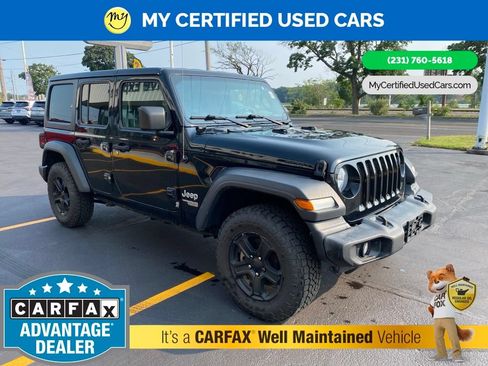 Used 2020 Jeep Wrangler Unlimited Sport S AWD/4WD image 3