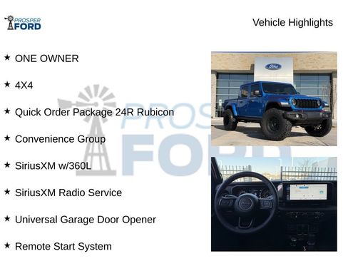 Used 2025 Jeep Gladiator Rubicon w/ Convenience Group image 5