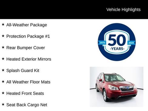 Used 2014 Subaru Forester 2.5i Premium w/ Protection Package #1 AWD/4WD image 5