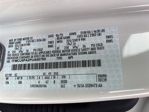 Certified 2023 Ford Escape ST-Line Elite w/ Premium Technology Package image 21